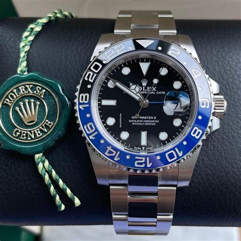 rolex gmt.batman|rolex gmt batman for sale.